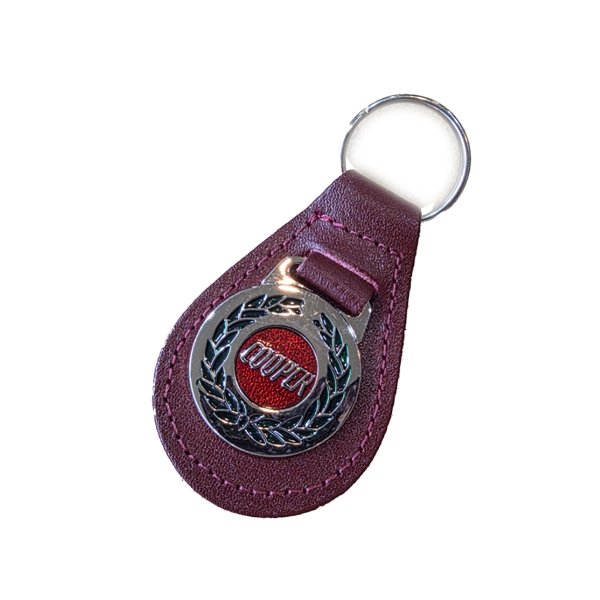 クーパーキーホルダー　マルーン