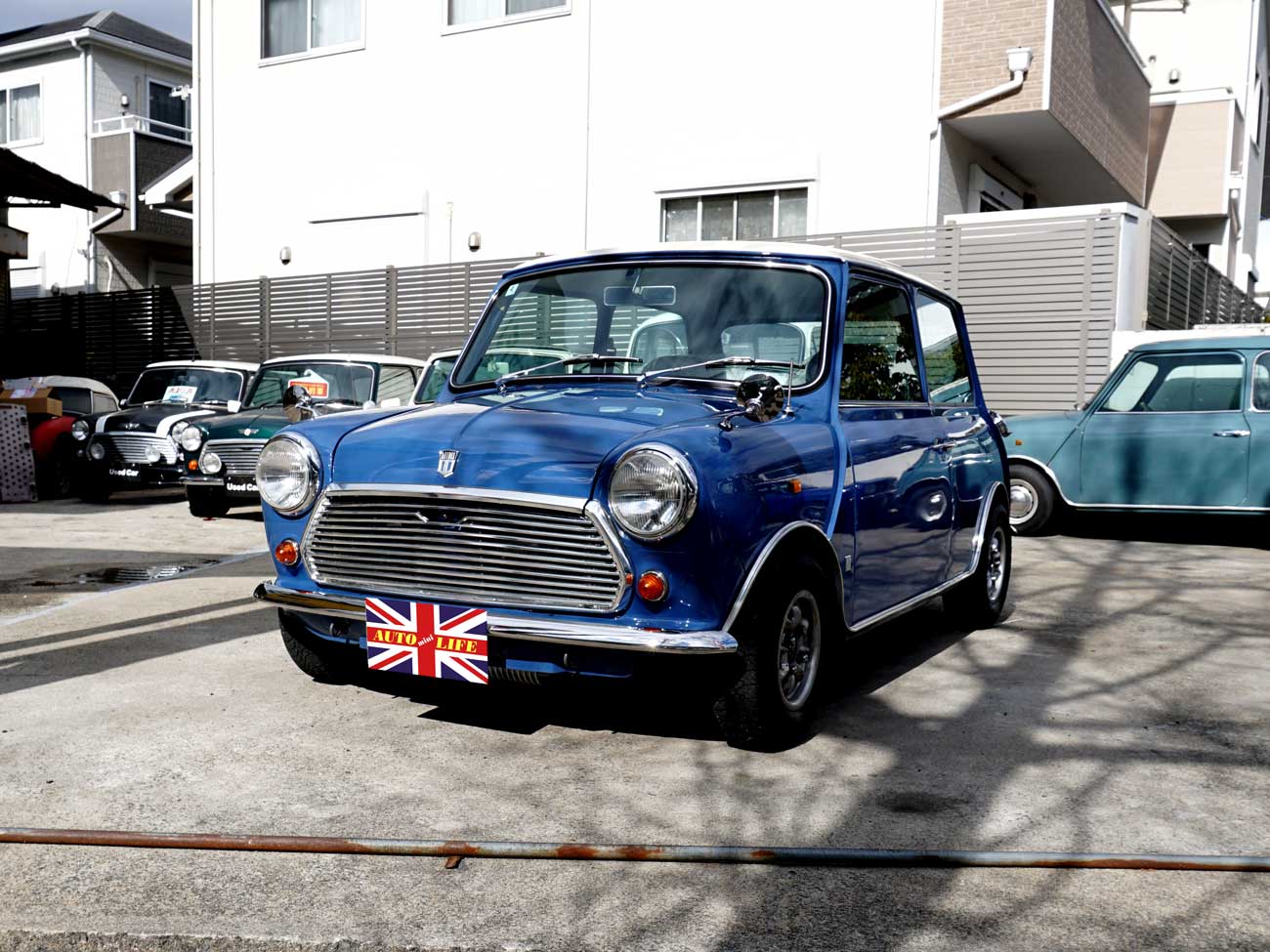 1996年式ミニ／アイランドブルー／M/T／1300cc／車検R9年4月迄　　　　　　　　　